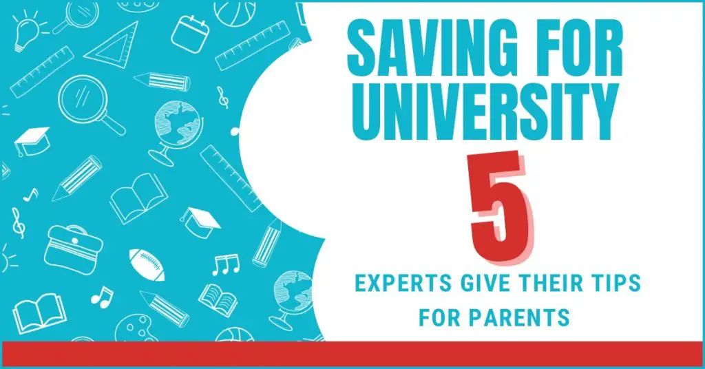 saving for university and college for kids