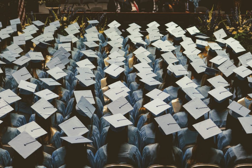 graduation hats after saving for university