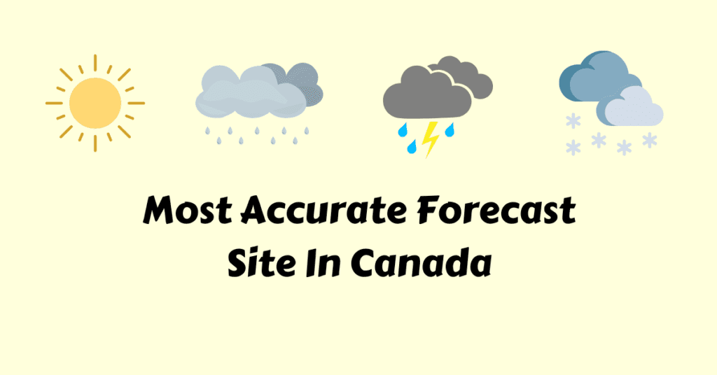 most accurate forecast site in Canada