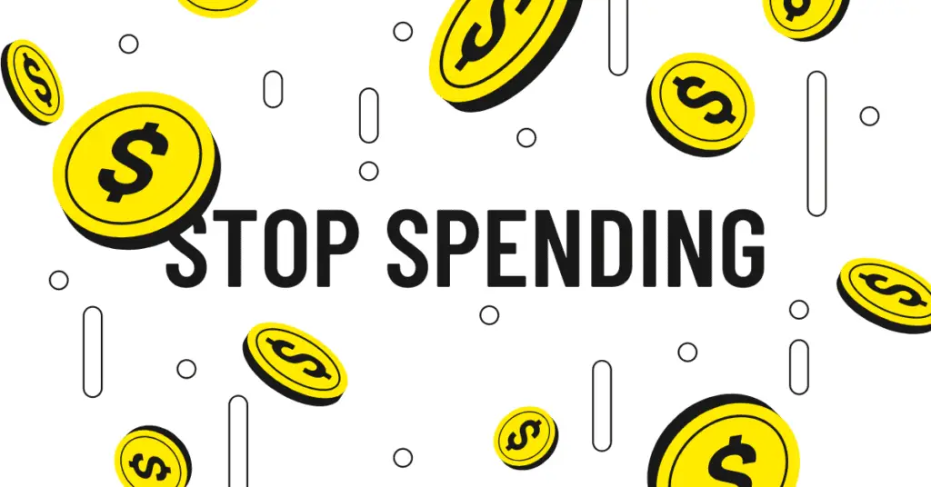 cut back on spending