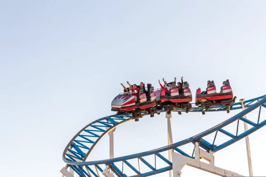 Summer staycation with kids and the family at the theme park