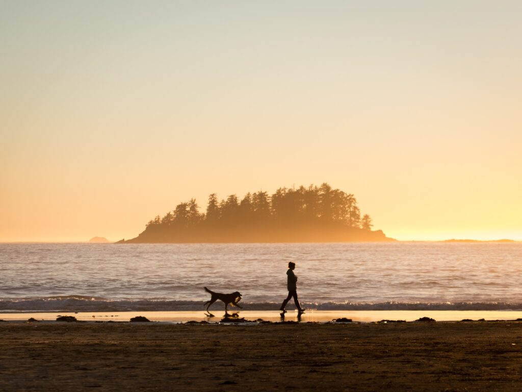 Tofino beach babymoon in Canada