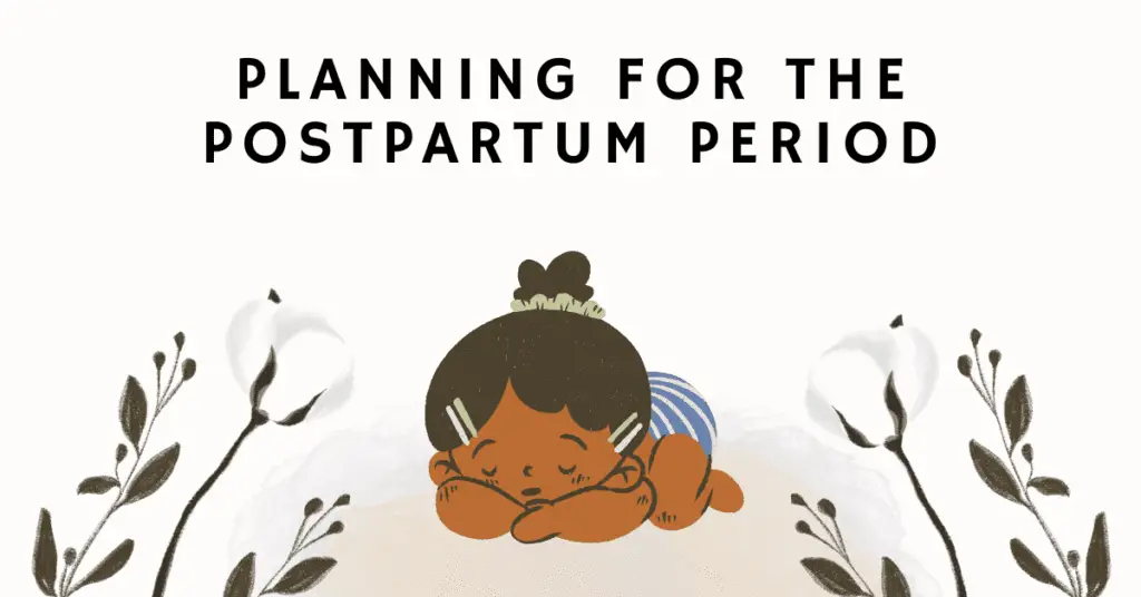 preparing for postpartum