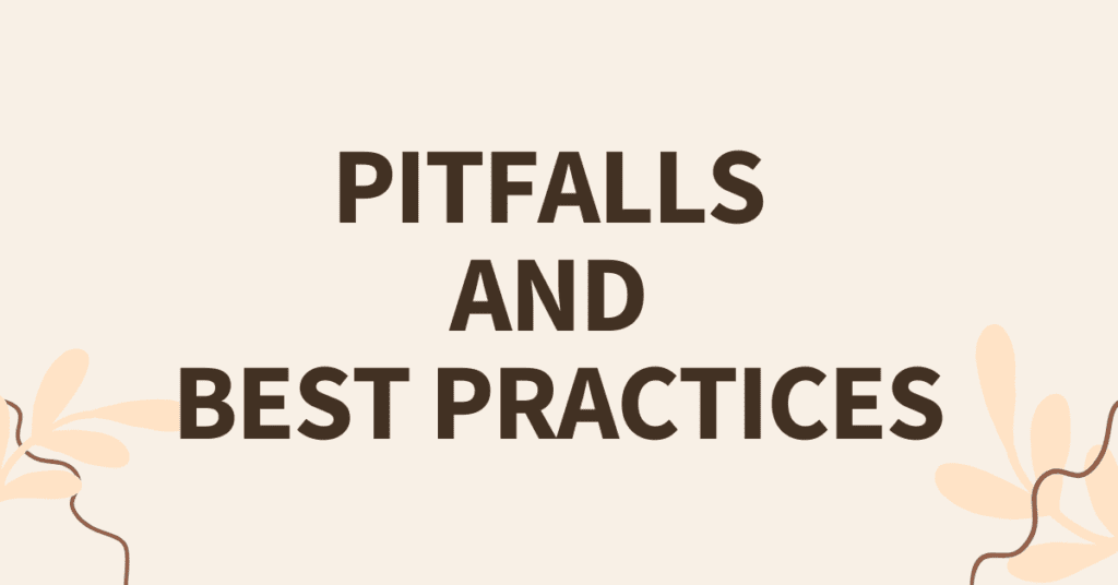 pitfalls and best practices for using chatgpt