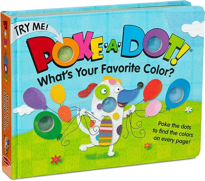 Interactive toddler board book