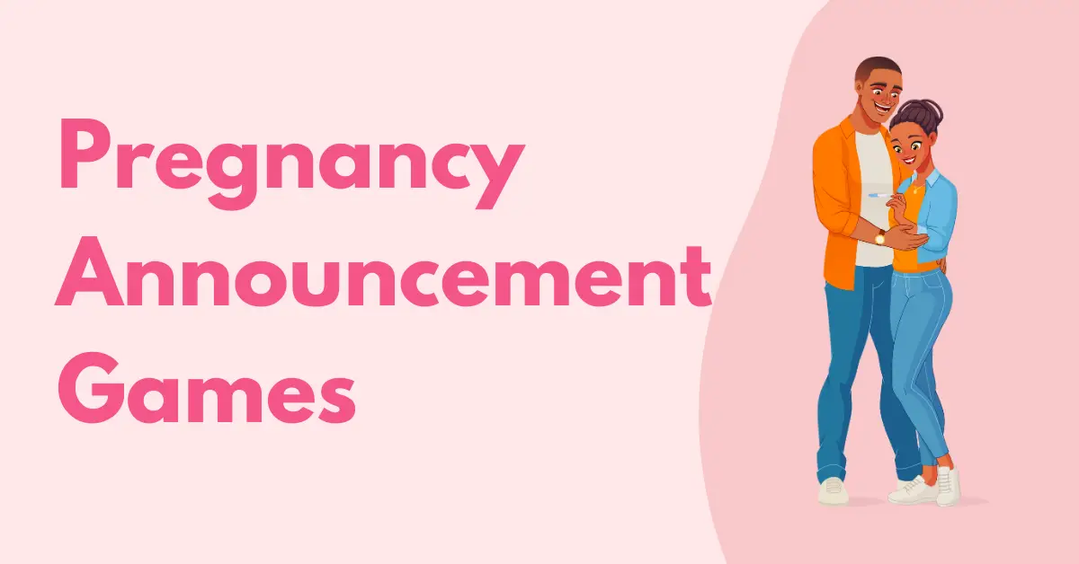 pregnancy announcement games