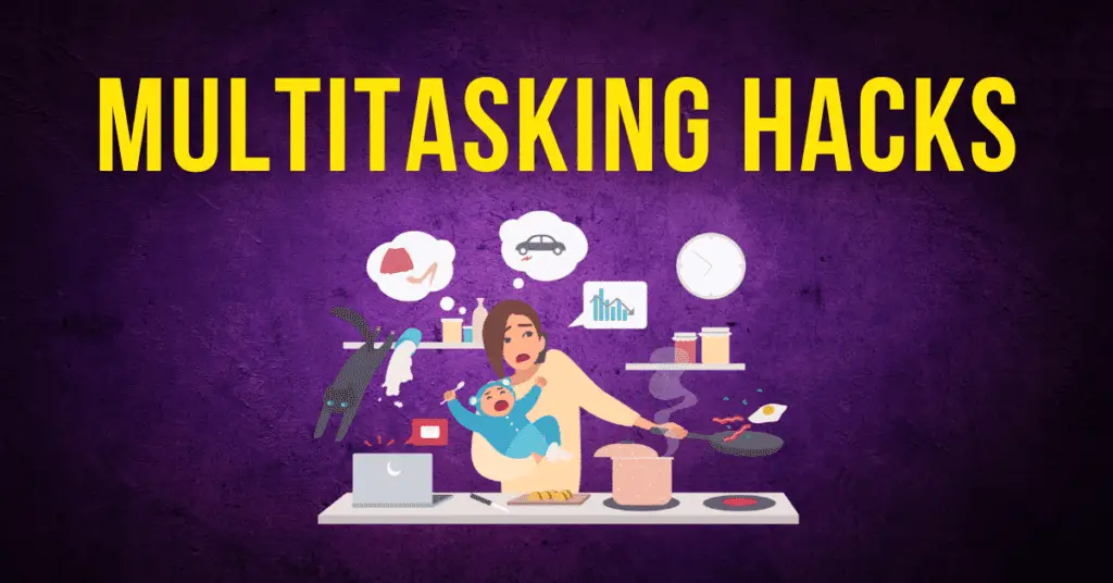 multitasking hacks for parents