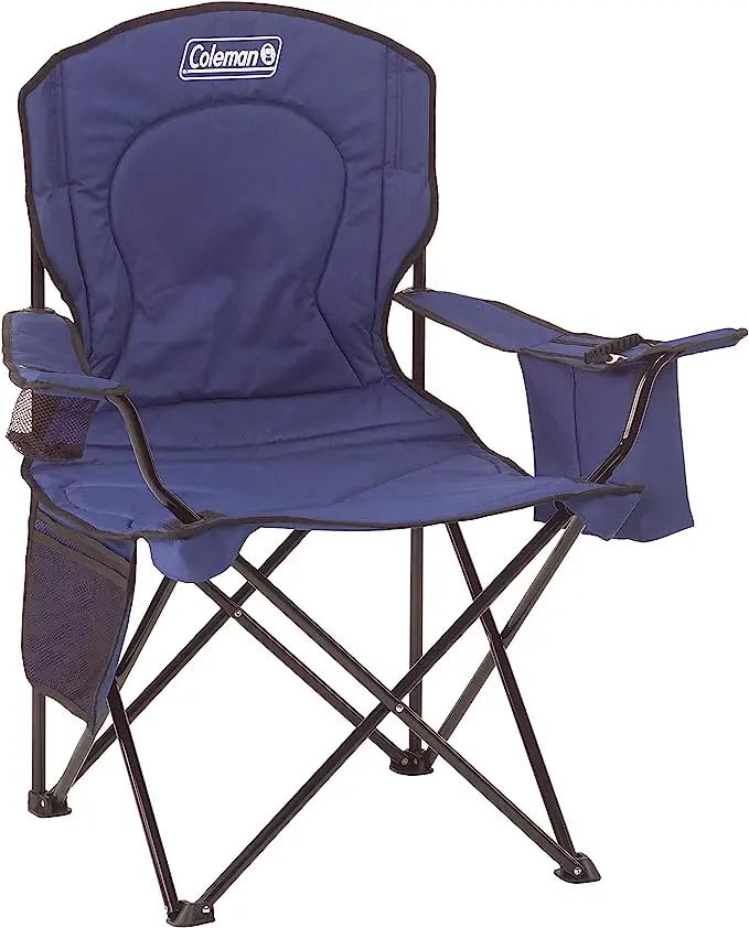 Coleman Portable Chair for Soccer Games With Cooler, Storage Pouch, and Cup Holder