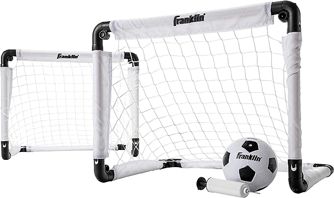franklin sports kids mini soccer goal set