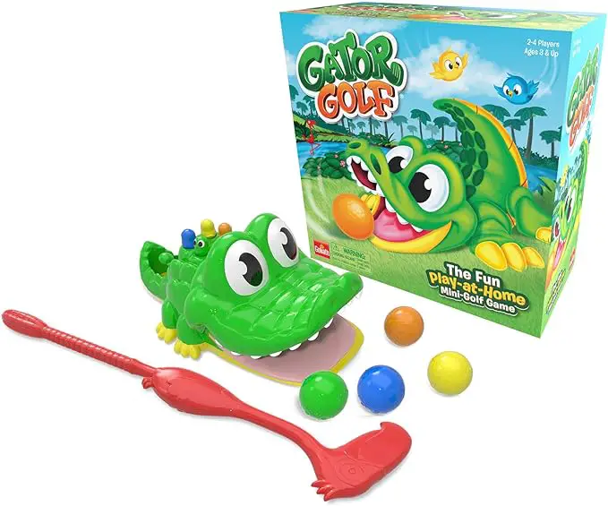 Gator Golf - Putt The Ball into The Gator's Mouth