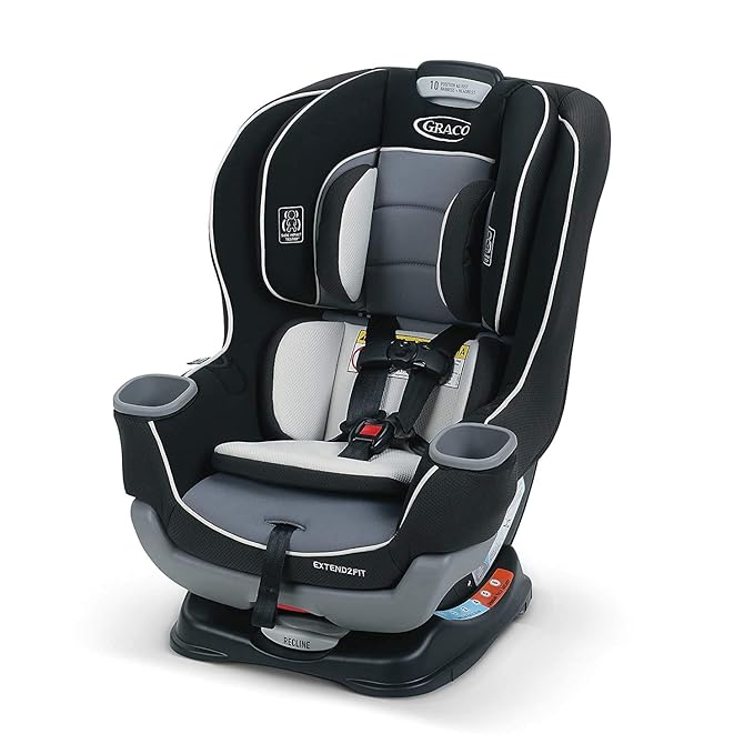 Graco Extend2Fit Convertible Car Seat, Ride Rear Facing Longer with Extend2Fit