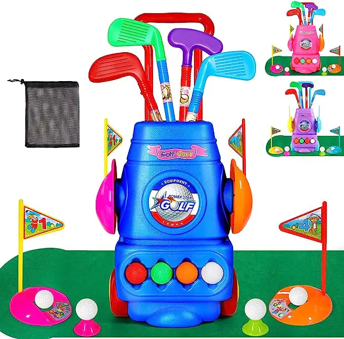Meland Kids Golf Club Set - Toddler Golf Ball Game Play Set 