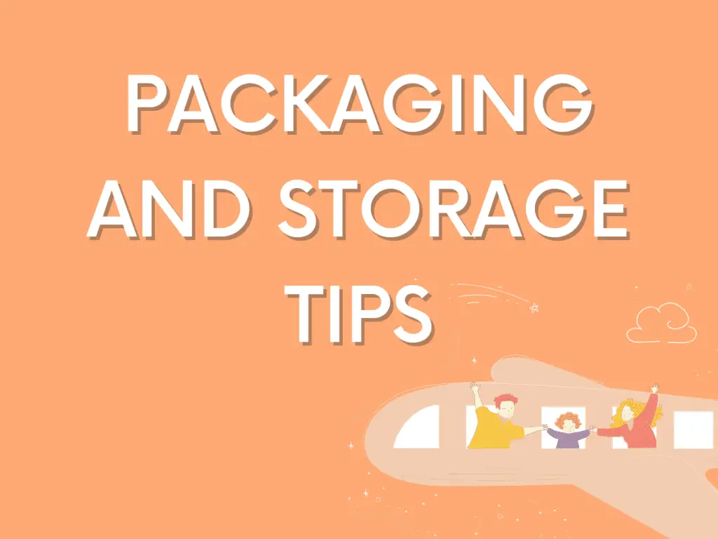 Packaging and Storage Tips for airplane travel with one year old
