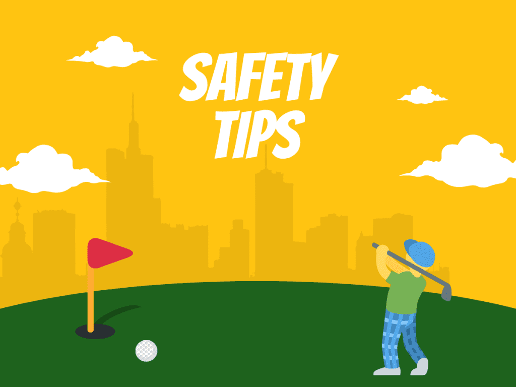 Safety Tips for golfing with a toddler