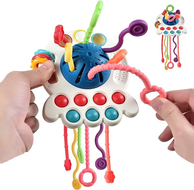 Tuko Silicone Pull String Toy for airplanes