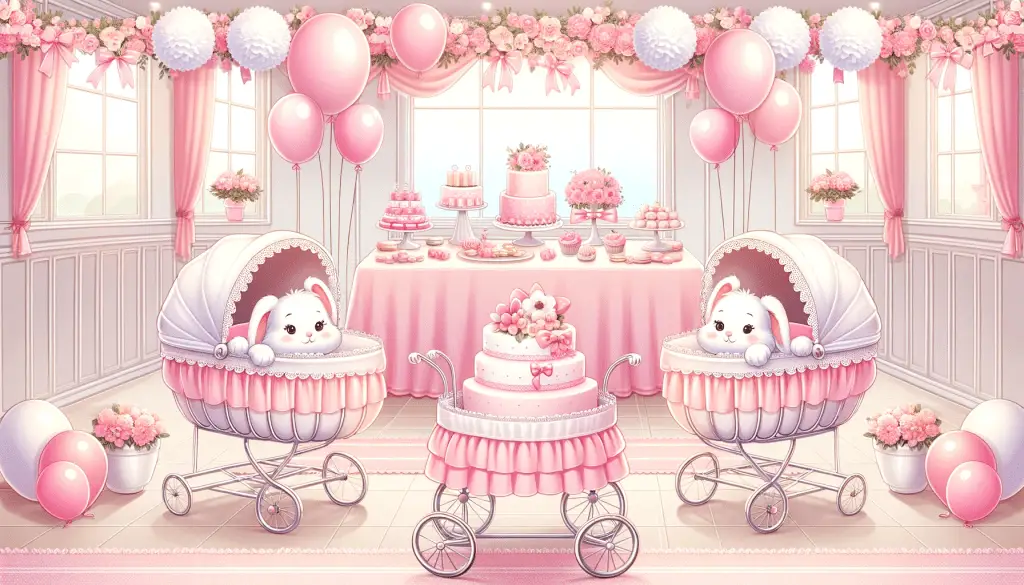 Baby Shower Themes for Twin Girls