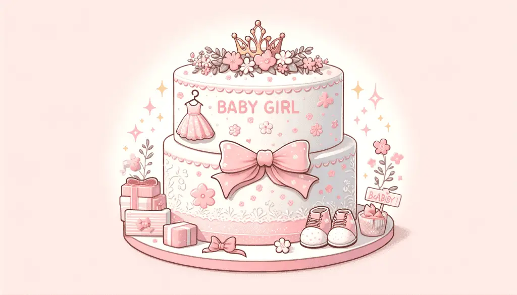 What To Put On A Baby Shower Cake For A Girl