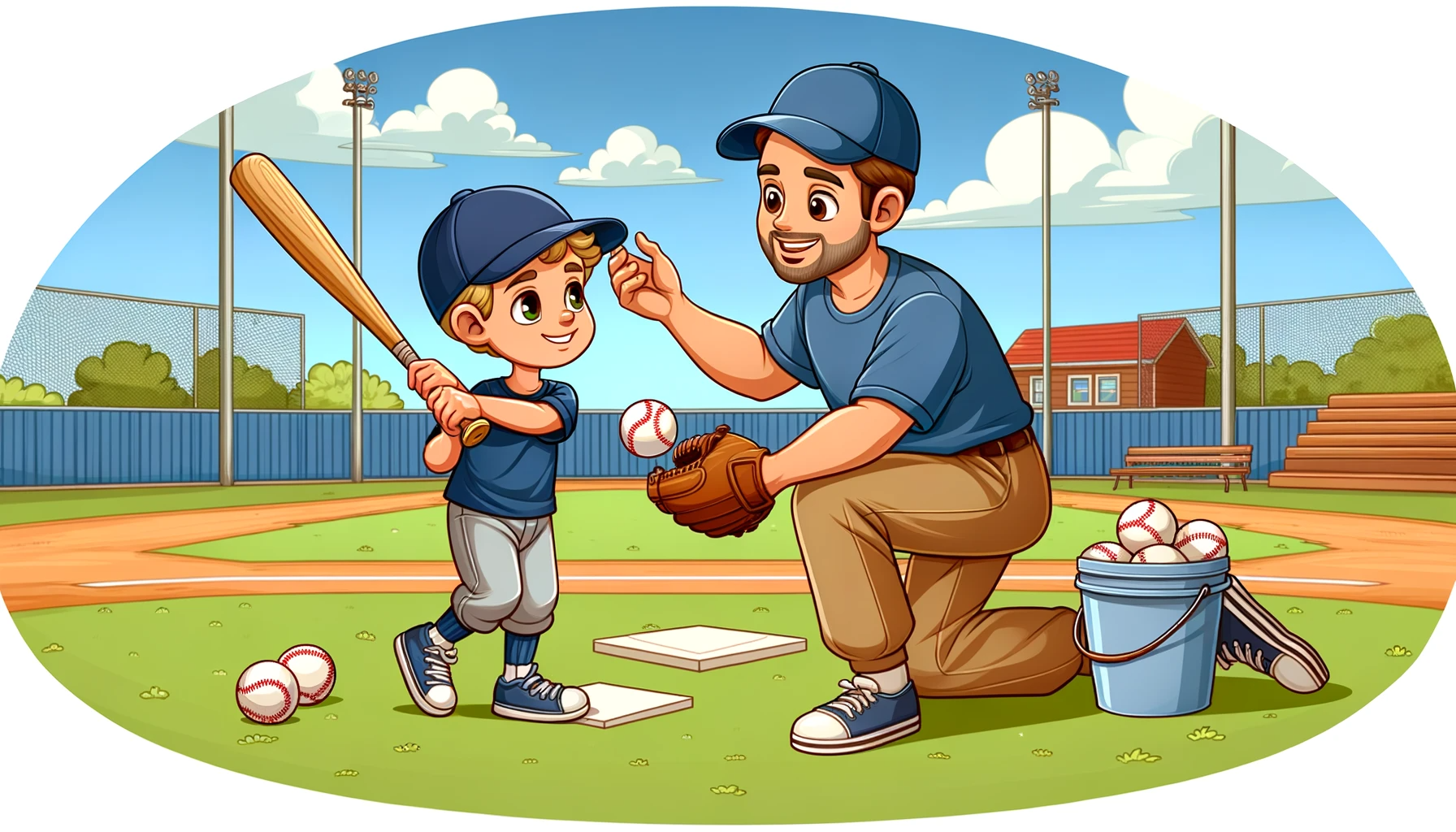 how to teach your kids to hit a baseball