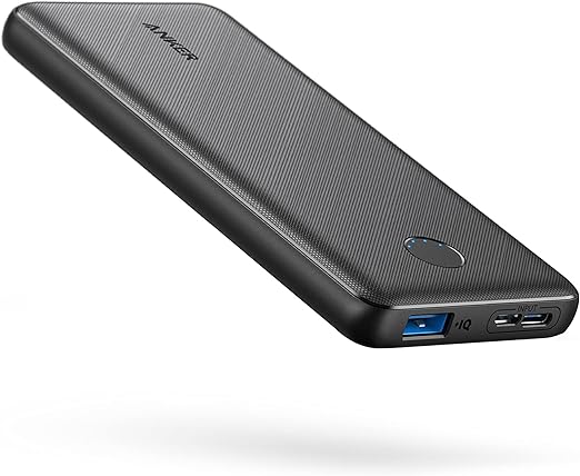 Anker Portable Charger, Power Bank, 10,000 mAh Battery Pack with PowerIQ Charging Technology and USB-C (Input Only) for iPhone 