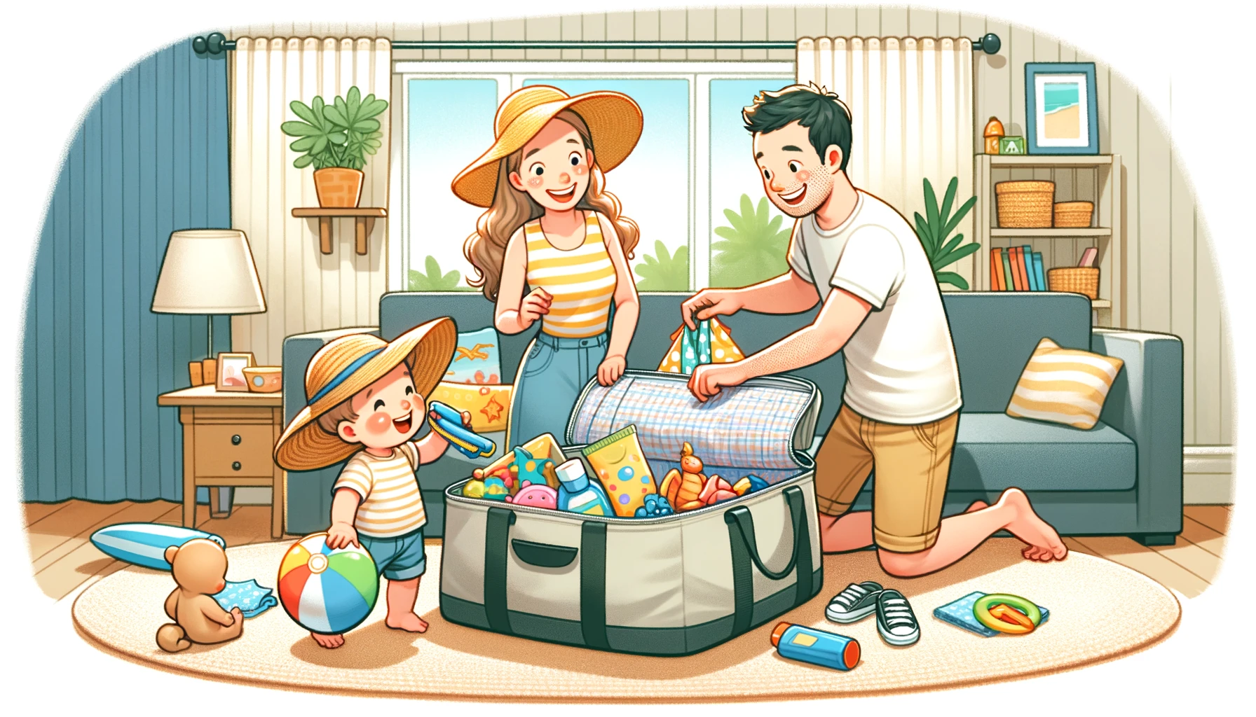 Packing List For A Beach Vacation With Toddlers