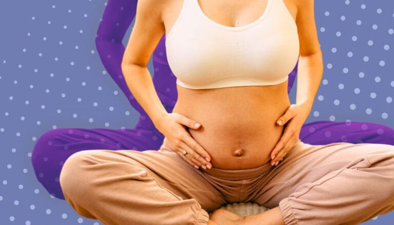 Pregnant mom preparing for baby and planning realistic newborn routines at home.