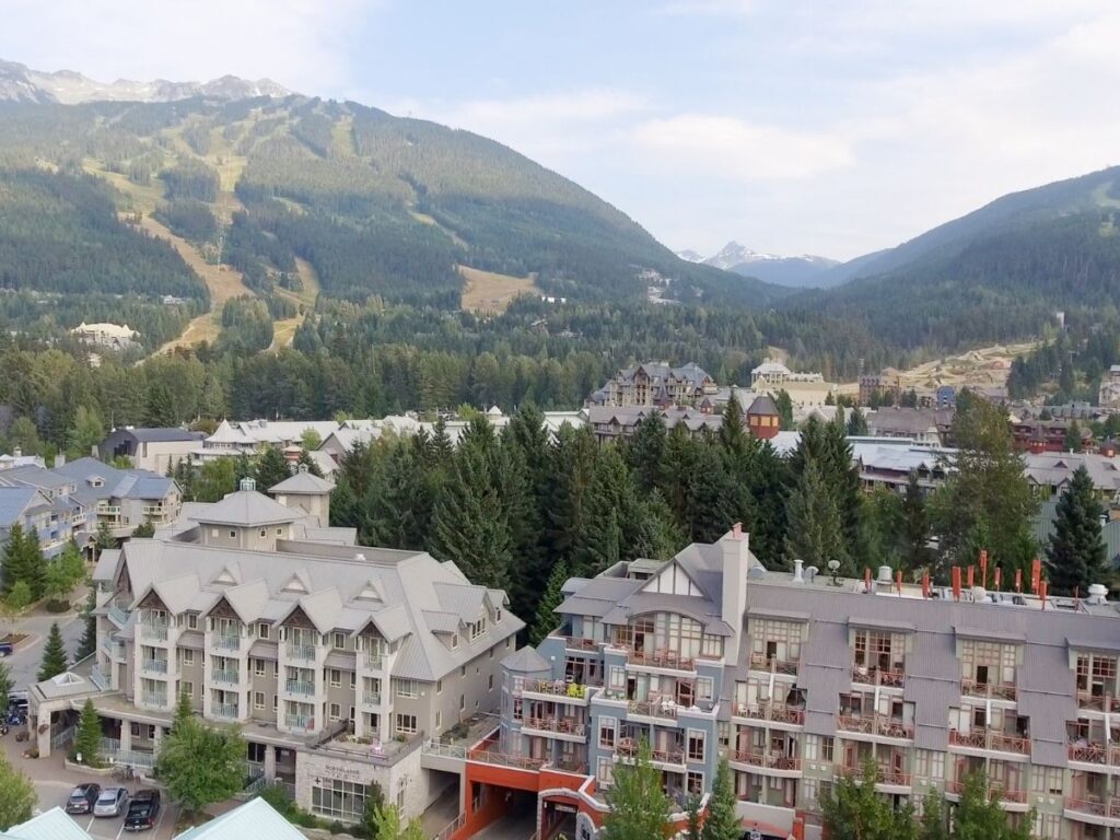 Scenic view of Whistler, Vancouver