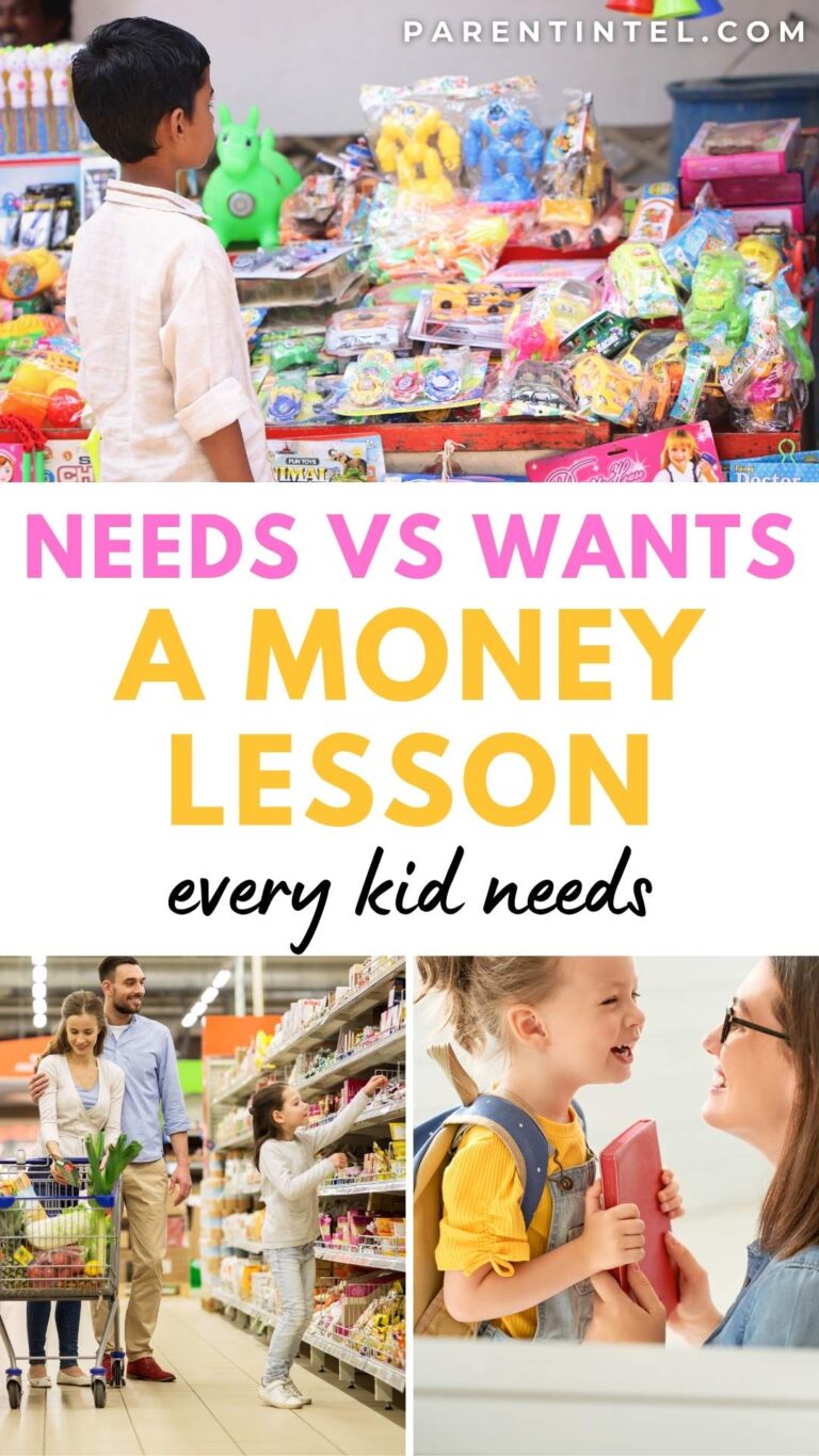 Teaching Kids the Difference Between Needs and Wants - parentintel.com