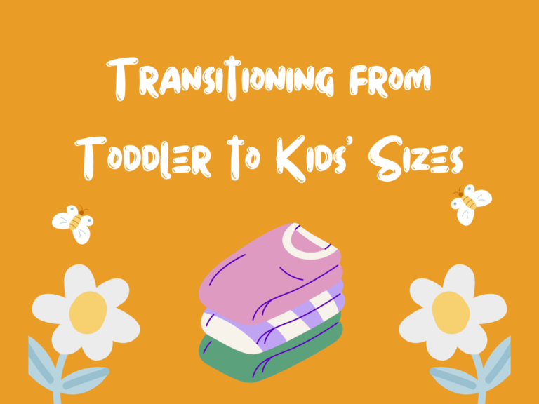Transitioning from Toddler to Kids