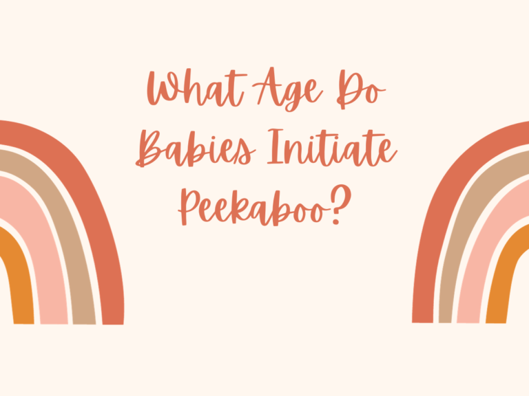 What Age Do Babies Initiate Peekaboo?