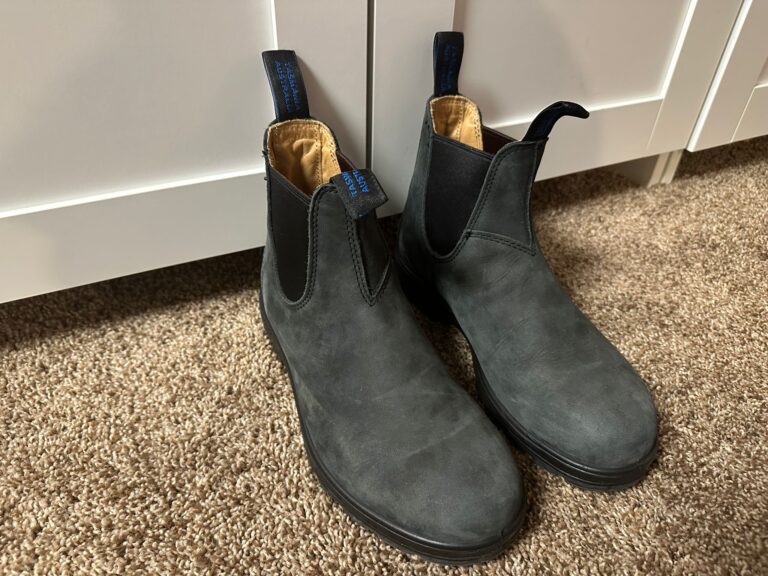 My well-loved Blundstone boots I